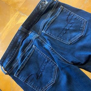Dark Wash American Eagle Jeggings